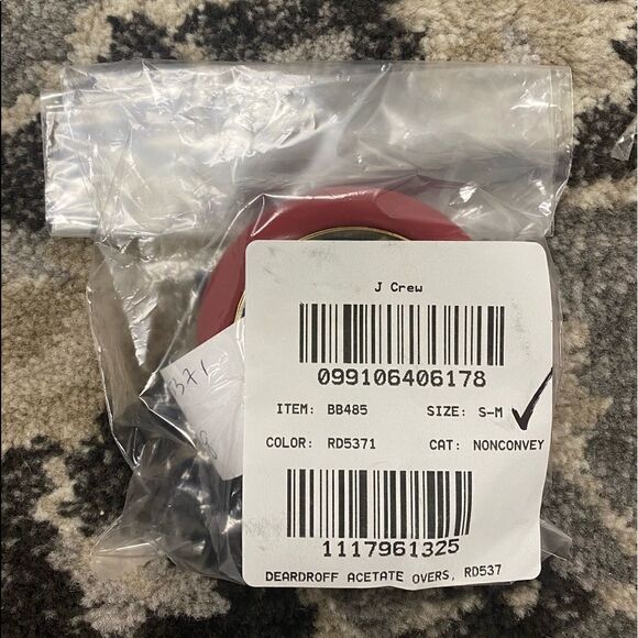 J. Crew Matte acetate puffy bangle Item BB485 - Picture 2 of 4